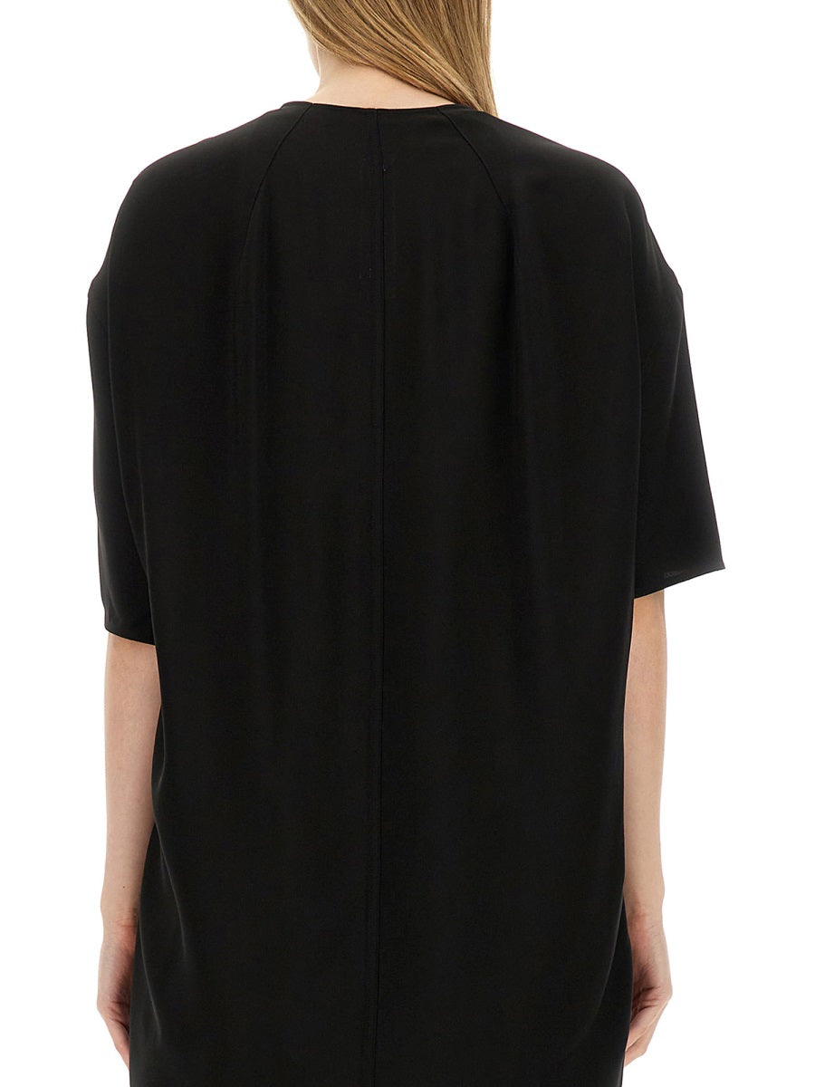 Rick Owens Women V-Neck T-Shirt DestGlow