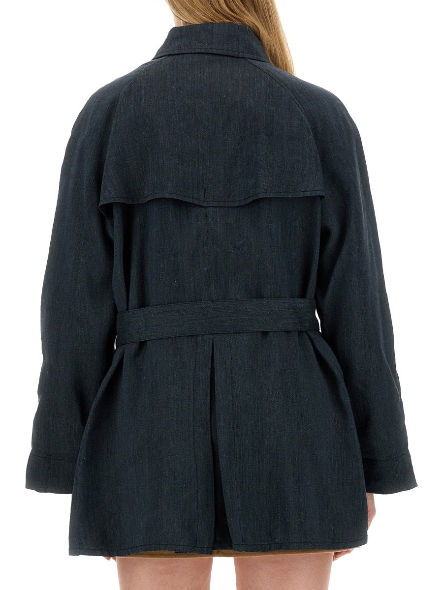 Fay Women Short Trench DestGlow