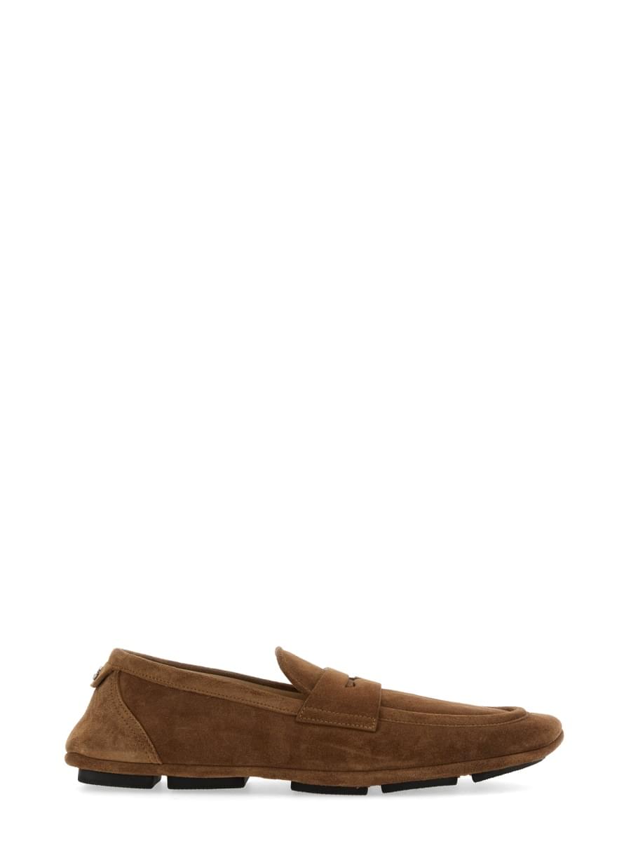 Dolce & Gabbana Men Leather Drivers DestGlow