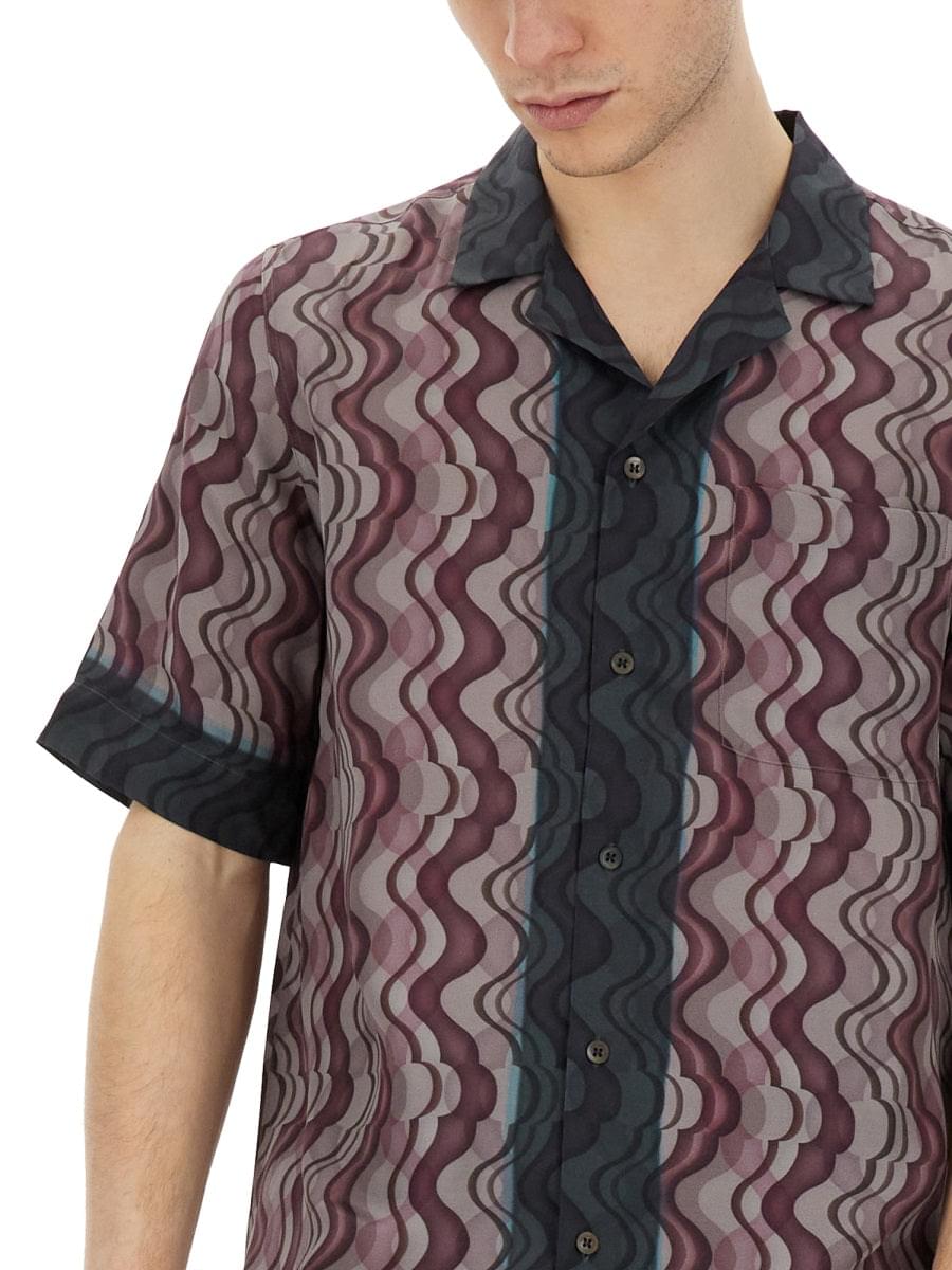 Dries Van Noten Men Printed Shirt DestGlow
