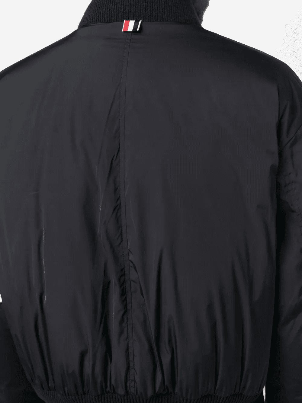 Thom Browne Men Bomber Jacket With 4-Stripe Detail DestGlow
