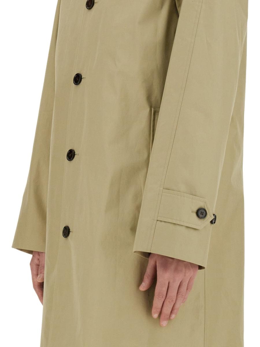 Burberry Men Cotton Trench Coat DestGlow