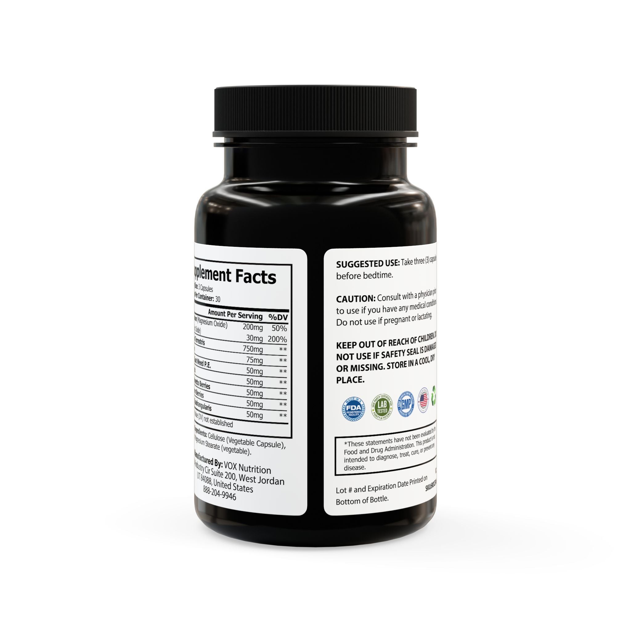 Magzor Magnesium Zinc Supplement (90 Capsules) by Spee24, LLC