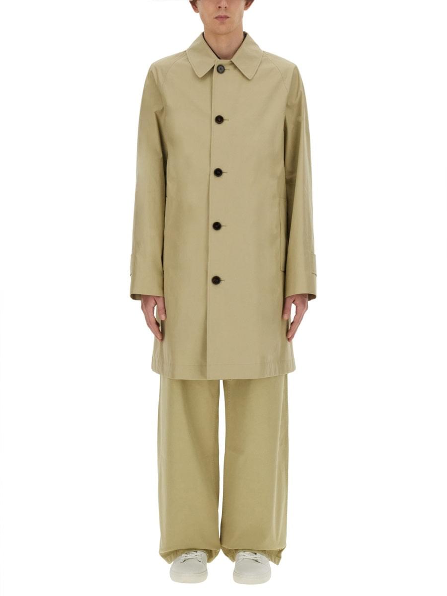 Burberry Men Cotton Trench Coat DestGlow