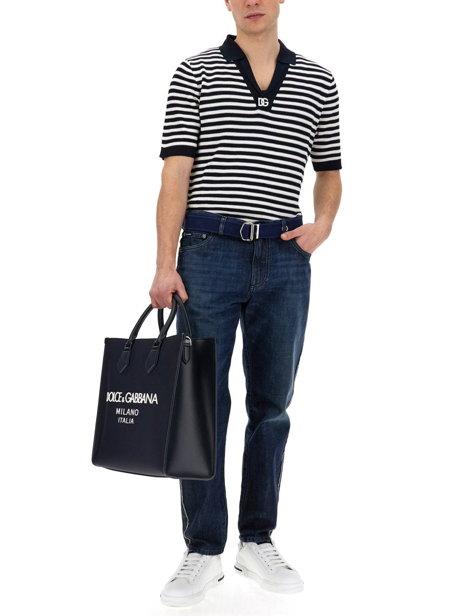 Dolce & Gabbana Men Large Shopping Bag DestGlow
