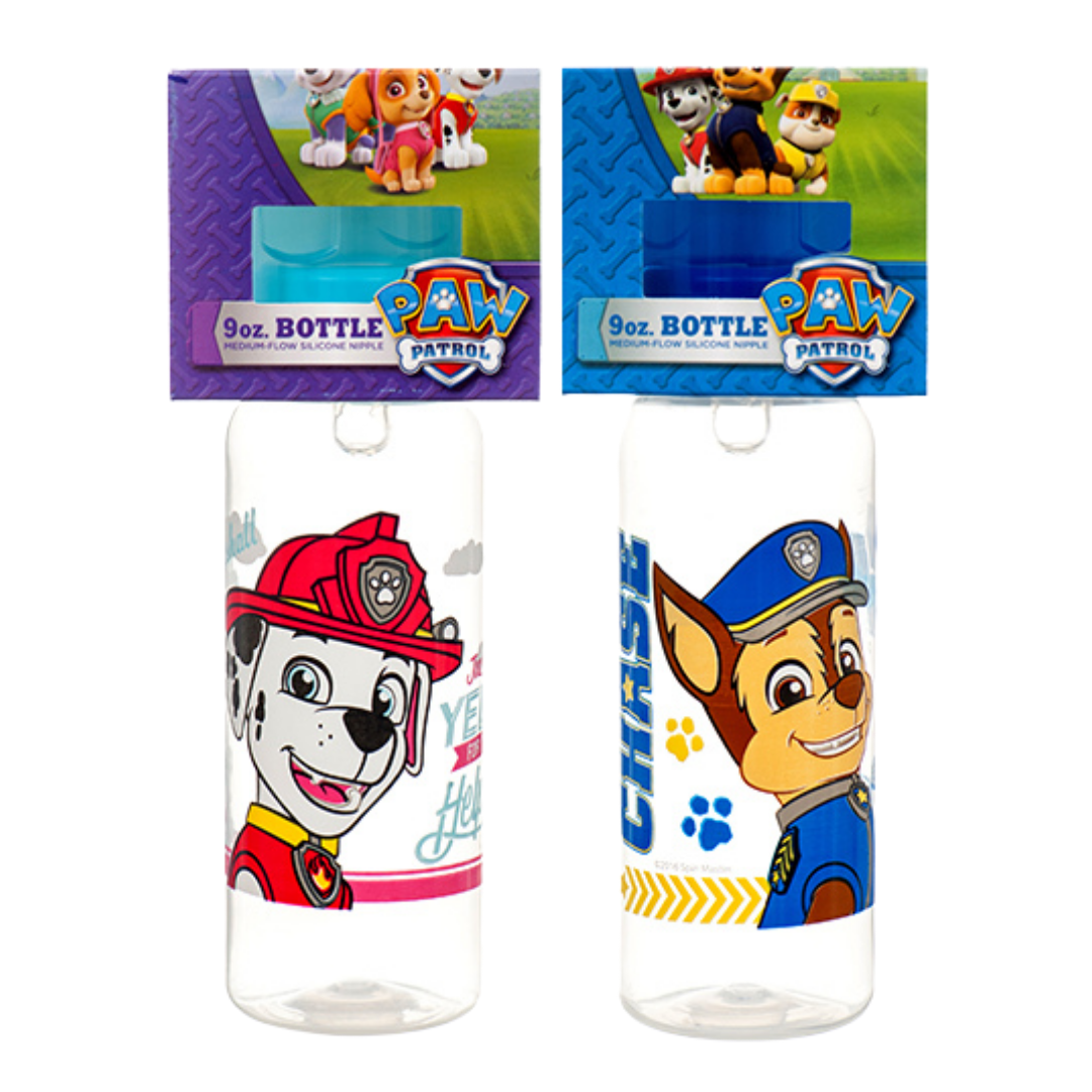 Paw Patrol Kids Water Bottle BPA Free (9oz) DestGlow