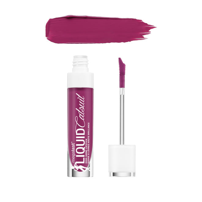 WET N WILD MegaLast Liquid Catsuit High-Shine Lipstick - Berry Down Lo - DestGlow
