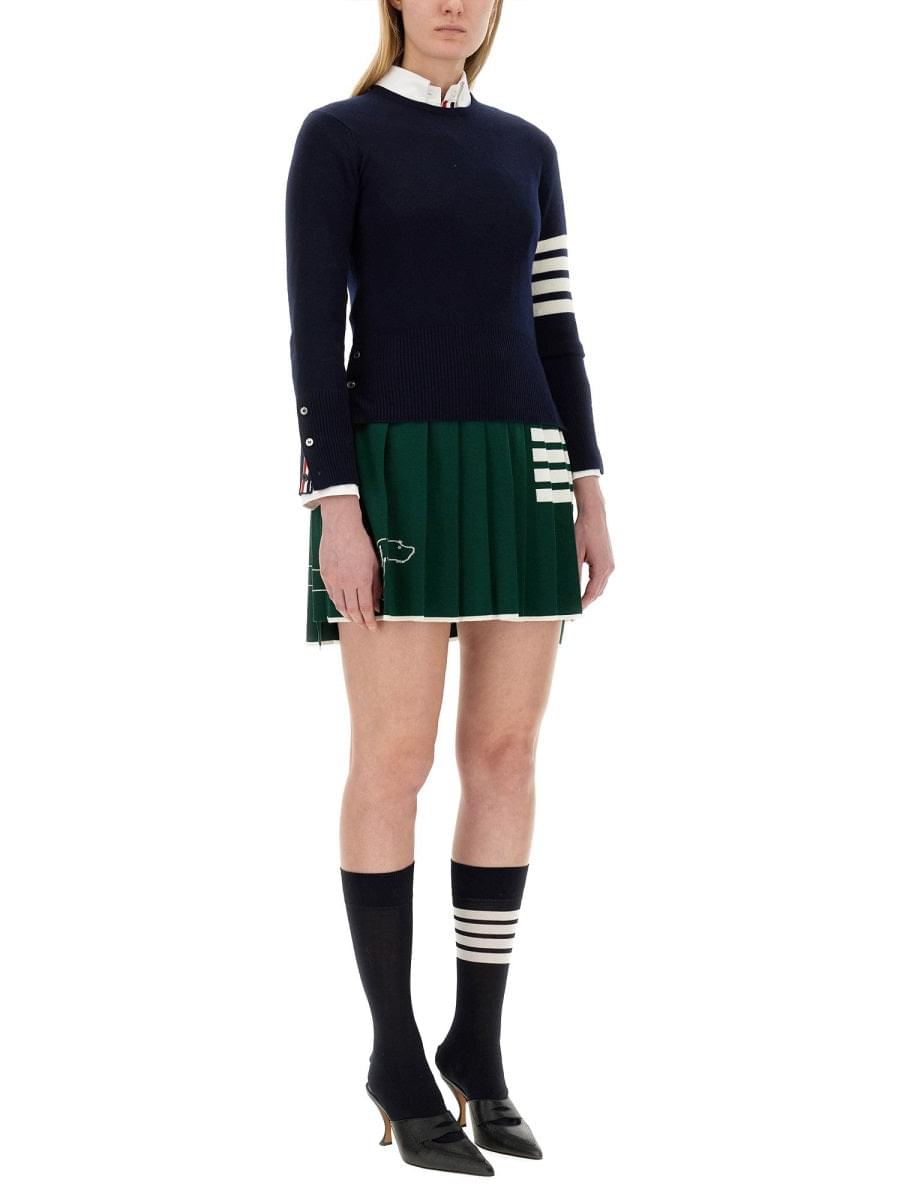 Thom Browne Women 4Bar Shirt DestGlow