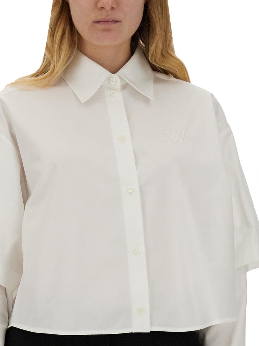 Off-White Women Poplin Shirt DestGlow