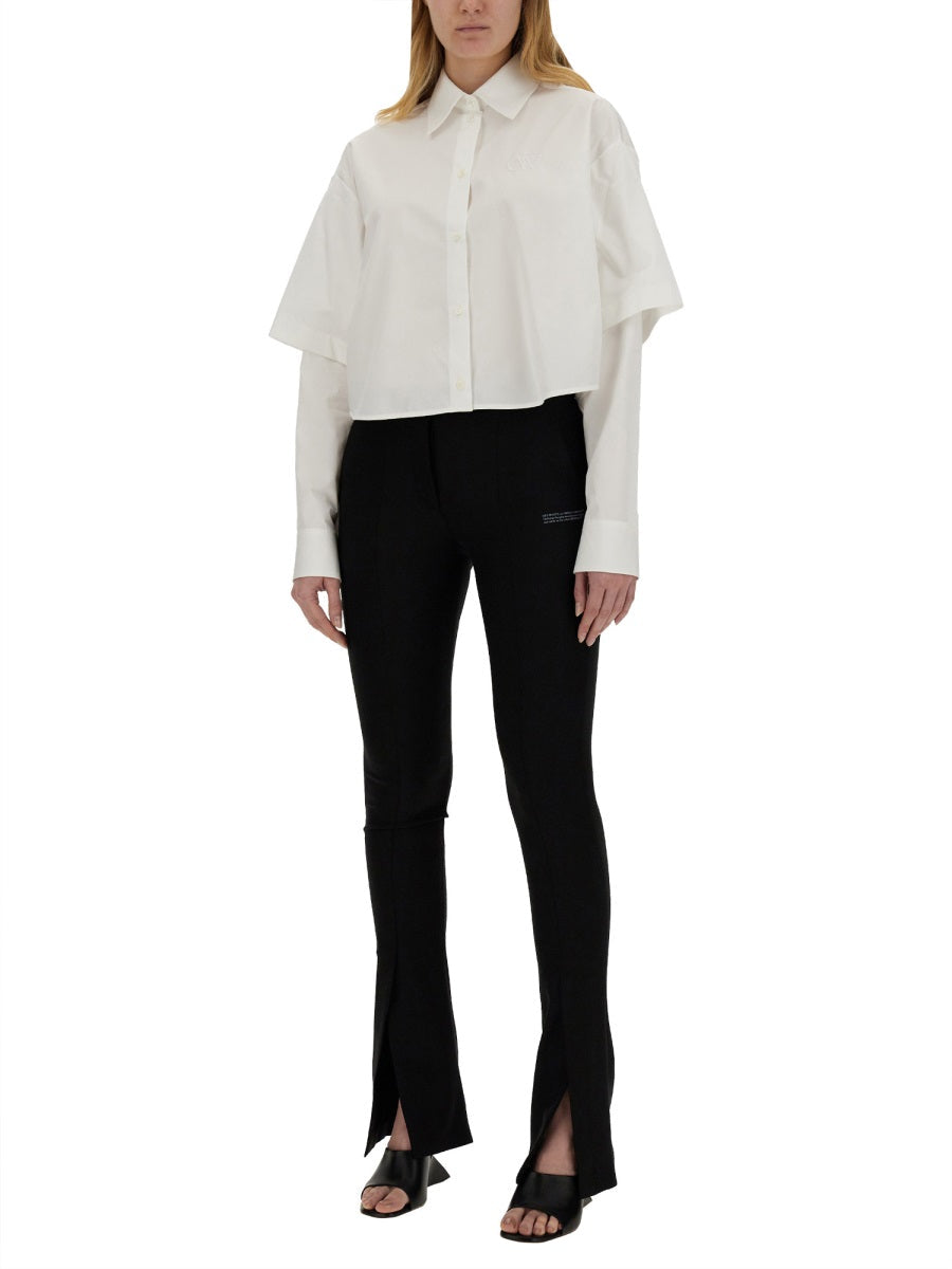 Off-White Women Poplin Shirt DestGlow