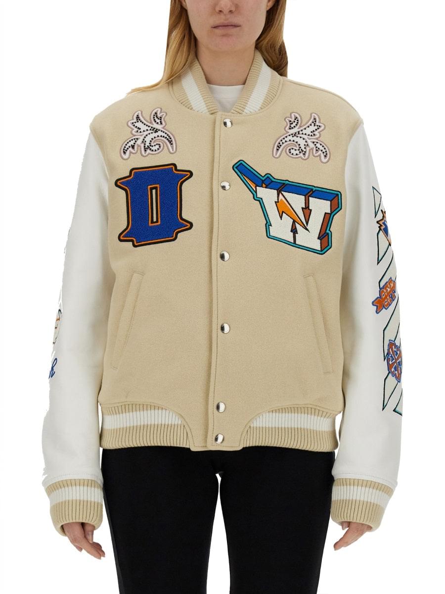 Off-White Women Varsity Jacket DestGlow