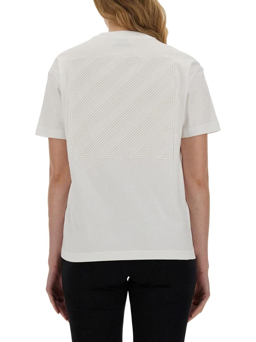 Off-White Women T-Shirt With Logo DestGlow