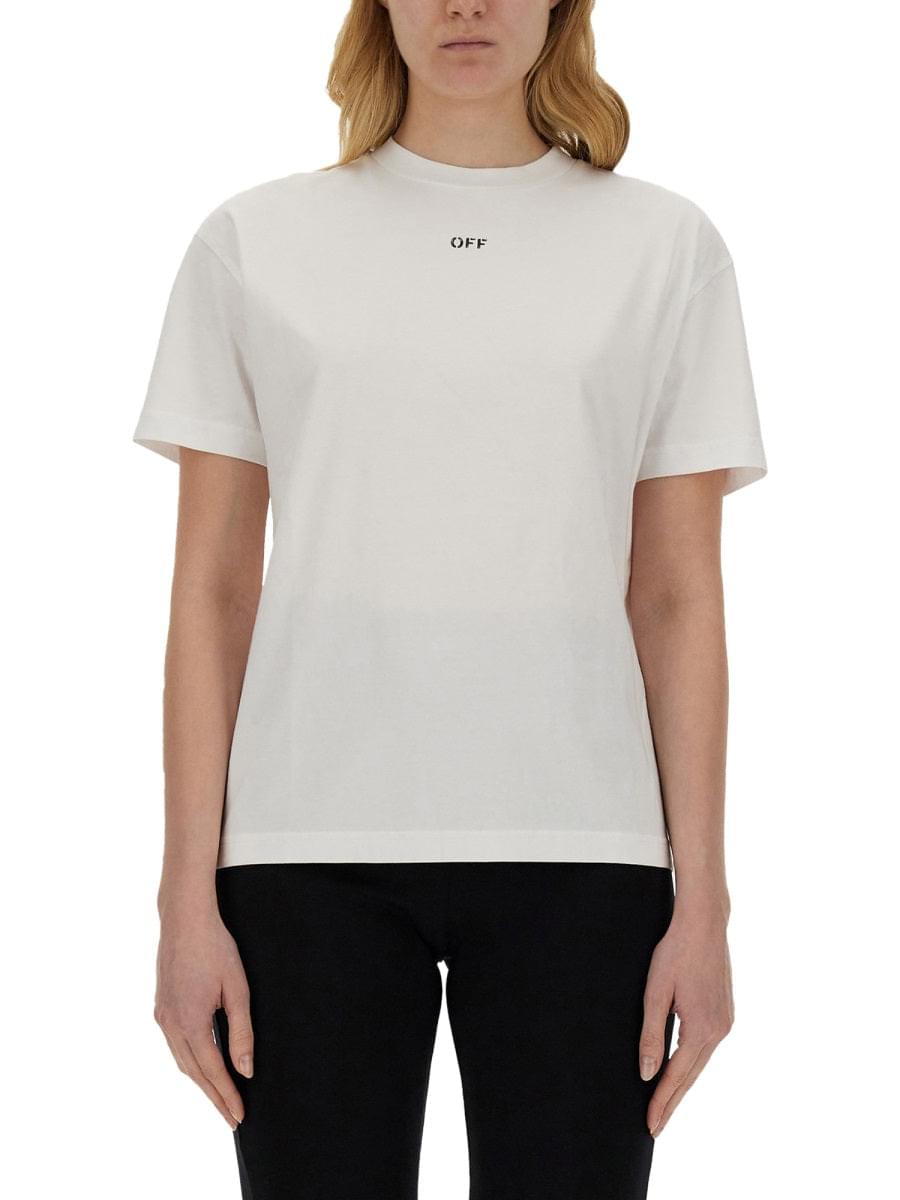 Off-White Women T-Shirt With Logo DestGlow