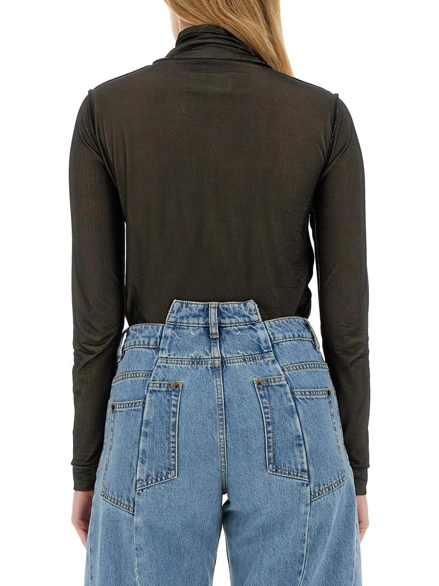 Maison Margiela Women Turtleneck Bodysuit DestGlow