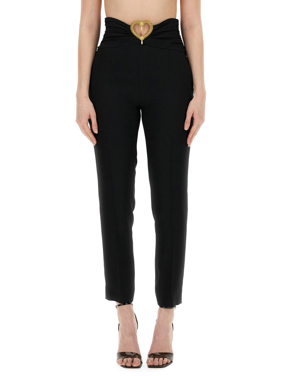 Moschino Women Pants With Heart Application DestGlow