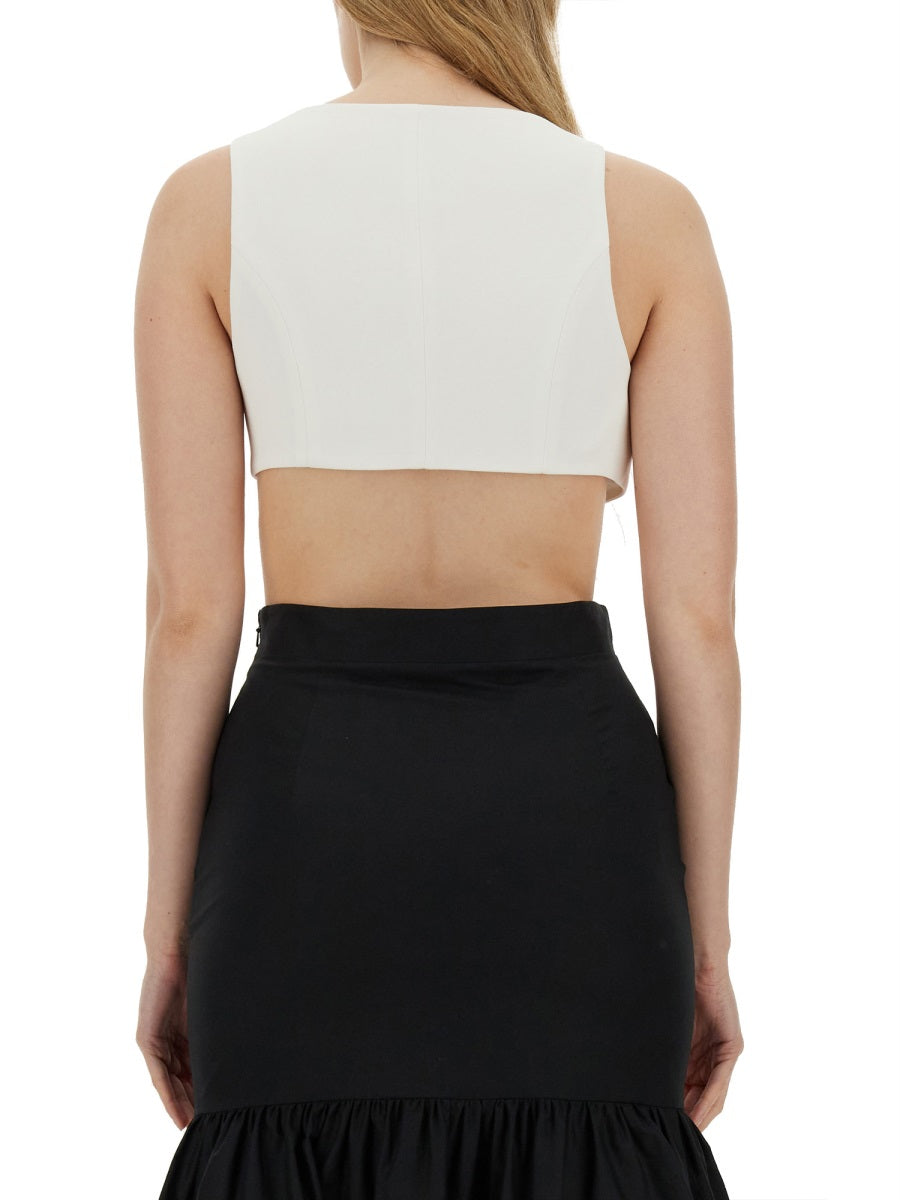 Moschino Women Vests With Rose. by Luosophy