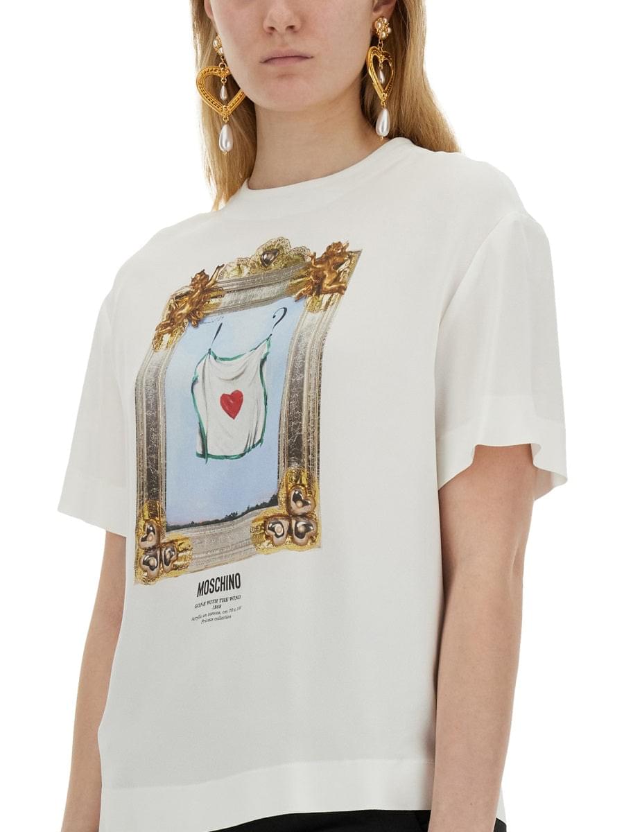 Moschino Women "Gone With The Wind" T-Shirt DestGlow