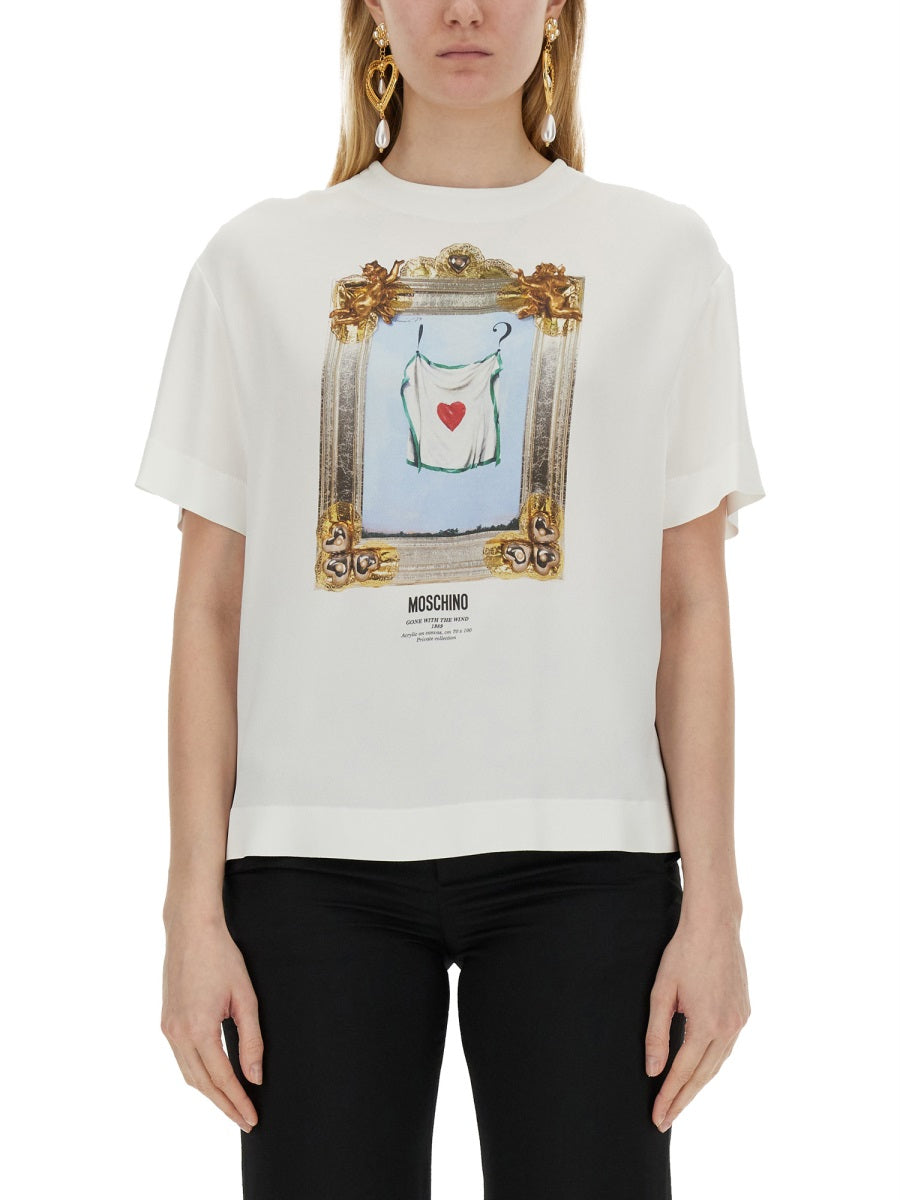 Moschino Women "Gone With The Wind" T-Shirt DestGlow