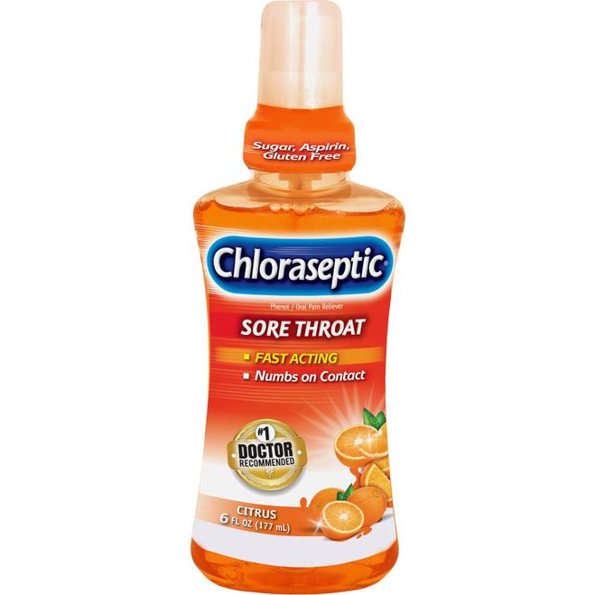 Chloraseptic Sore Throat Spray, Citrus, 6 Fl Oz, 1 Bottle by Pasteur Pharmacy