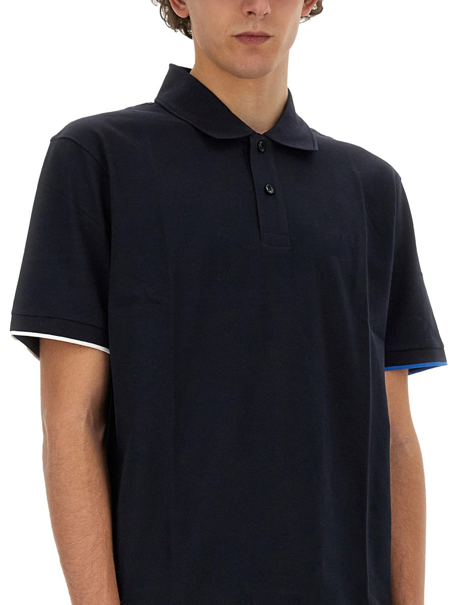 Boss Men Cotton Polo DestGlow