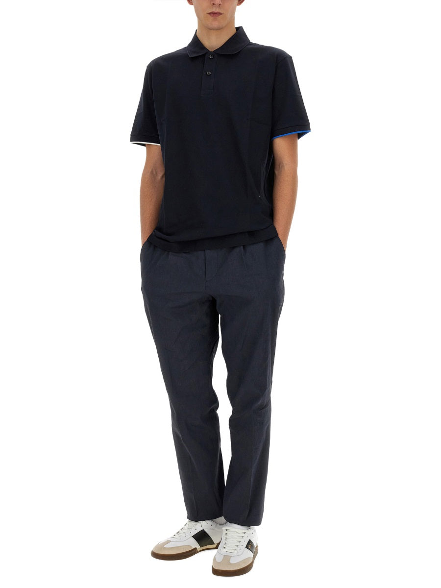 Boss Men Cotton Polo DestGlow