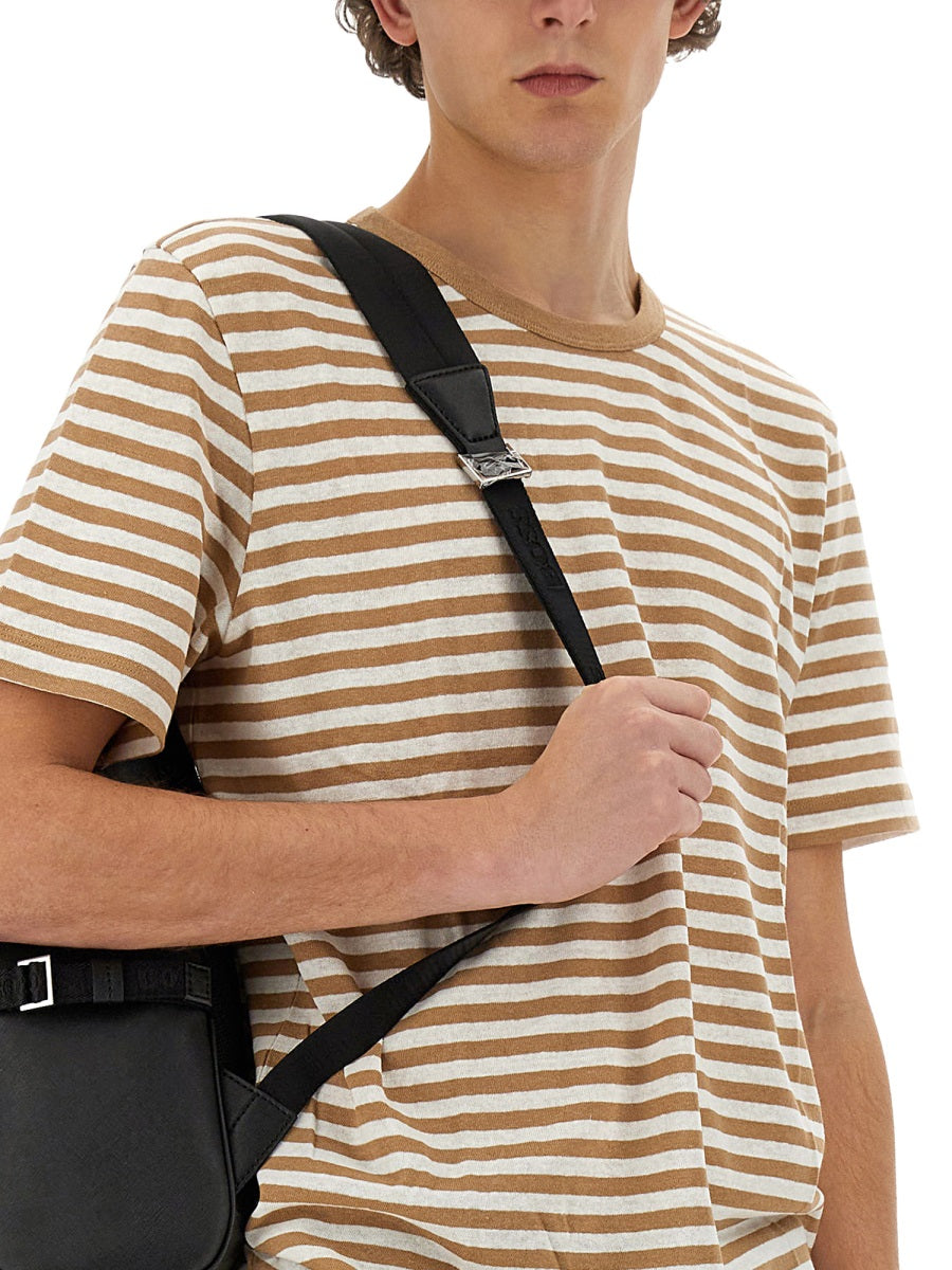 Boss Men Striped T-Shirt DestGlow