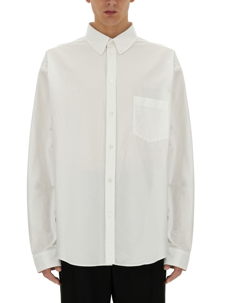 Balenciaga Men Large Fit Shirt DestGlow