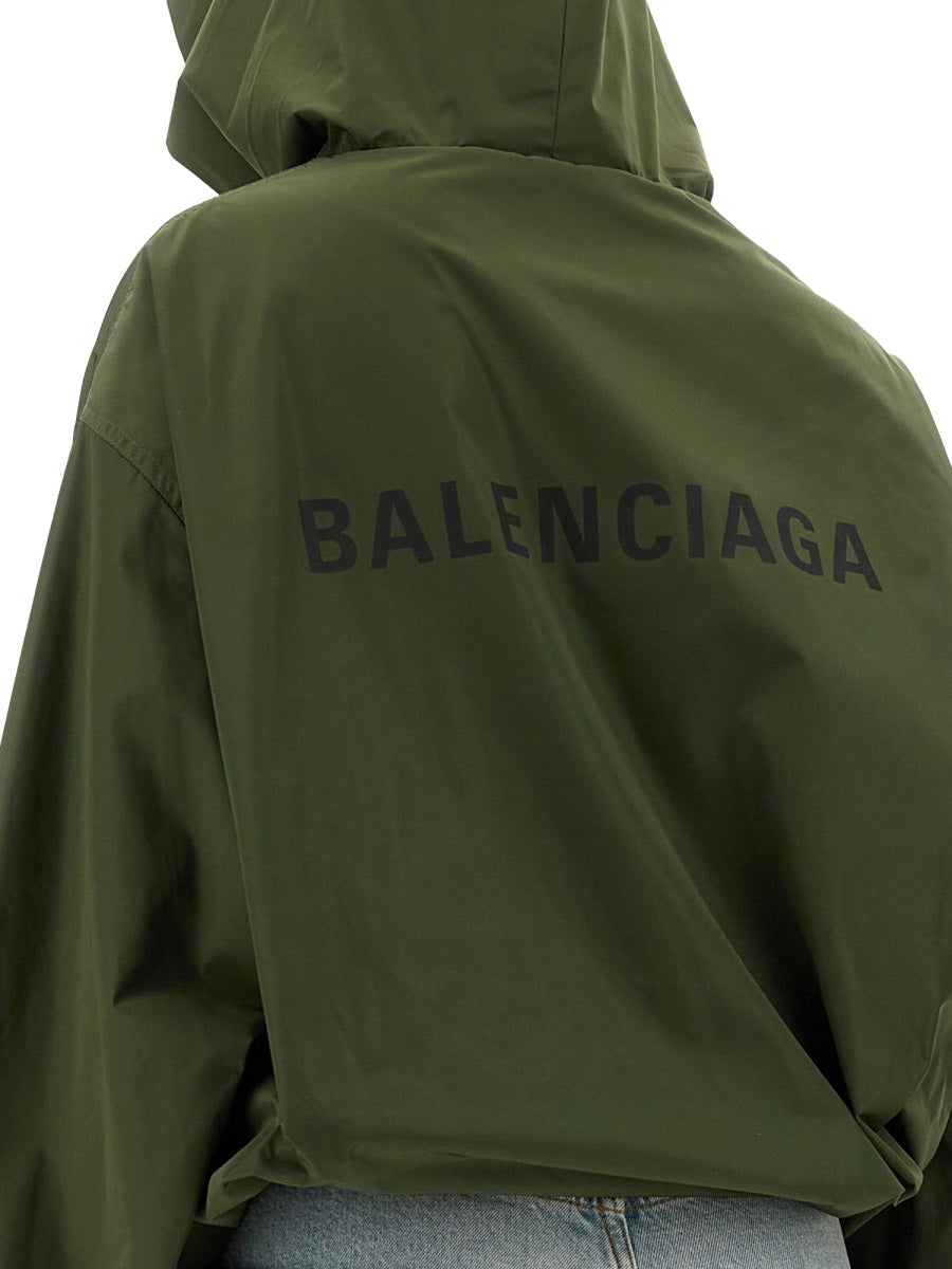 Balenciaga Women Hooded Jacket DestGlow