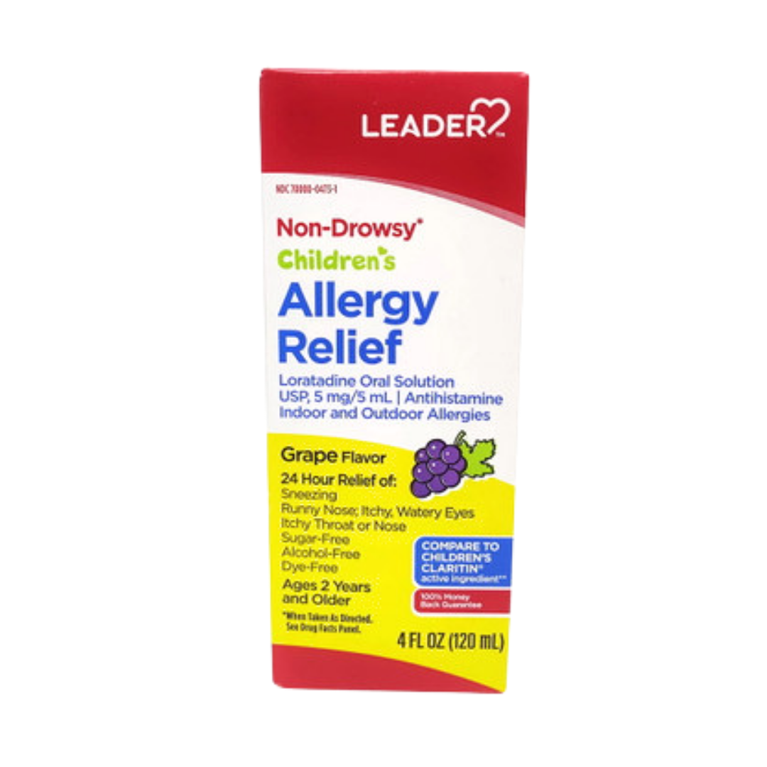 Leader Allergy Infantil Sabor Uva 4 oz by Farmacias Savia