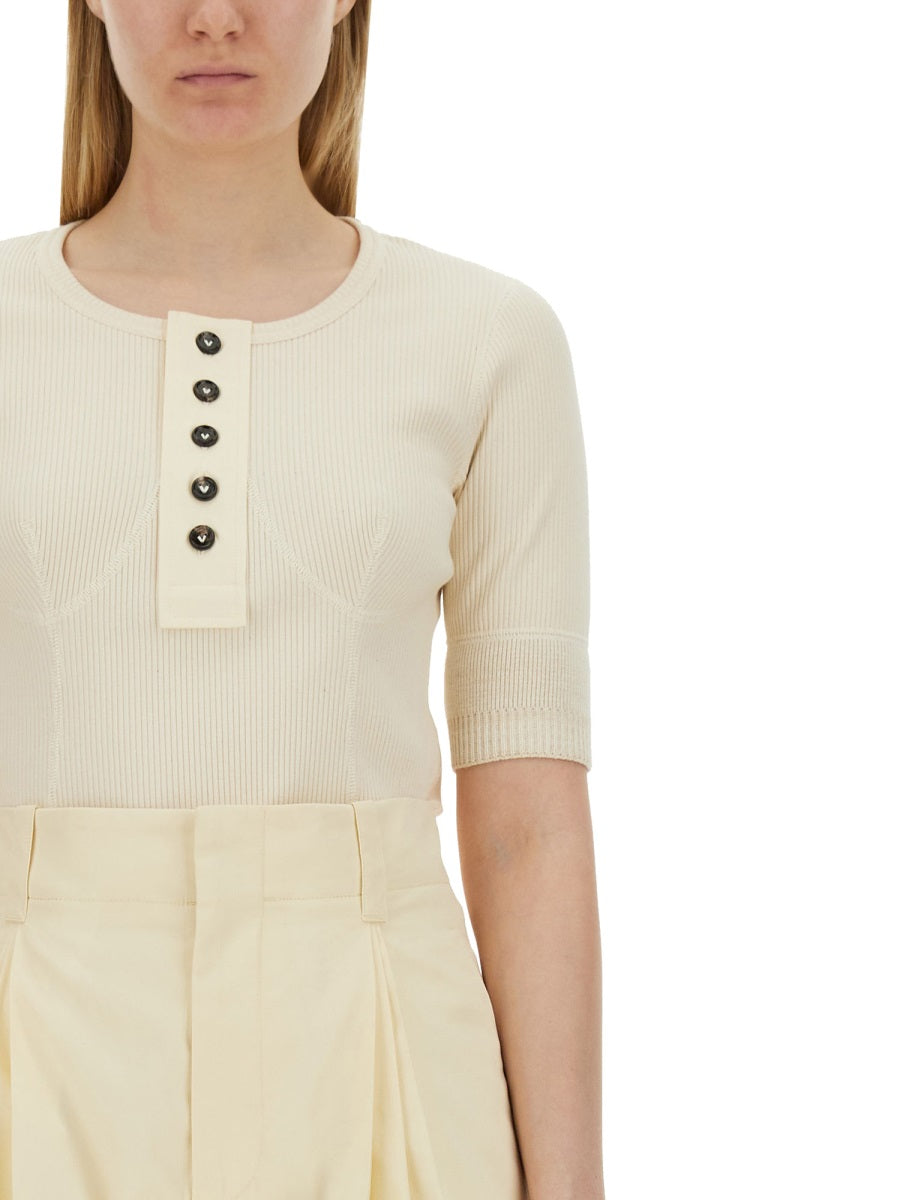 Bottega Veneta Women Jersey T-Shirt DestGlow