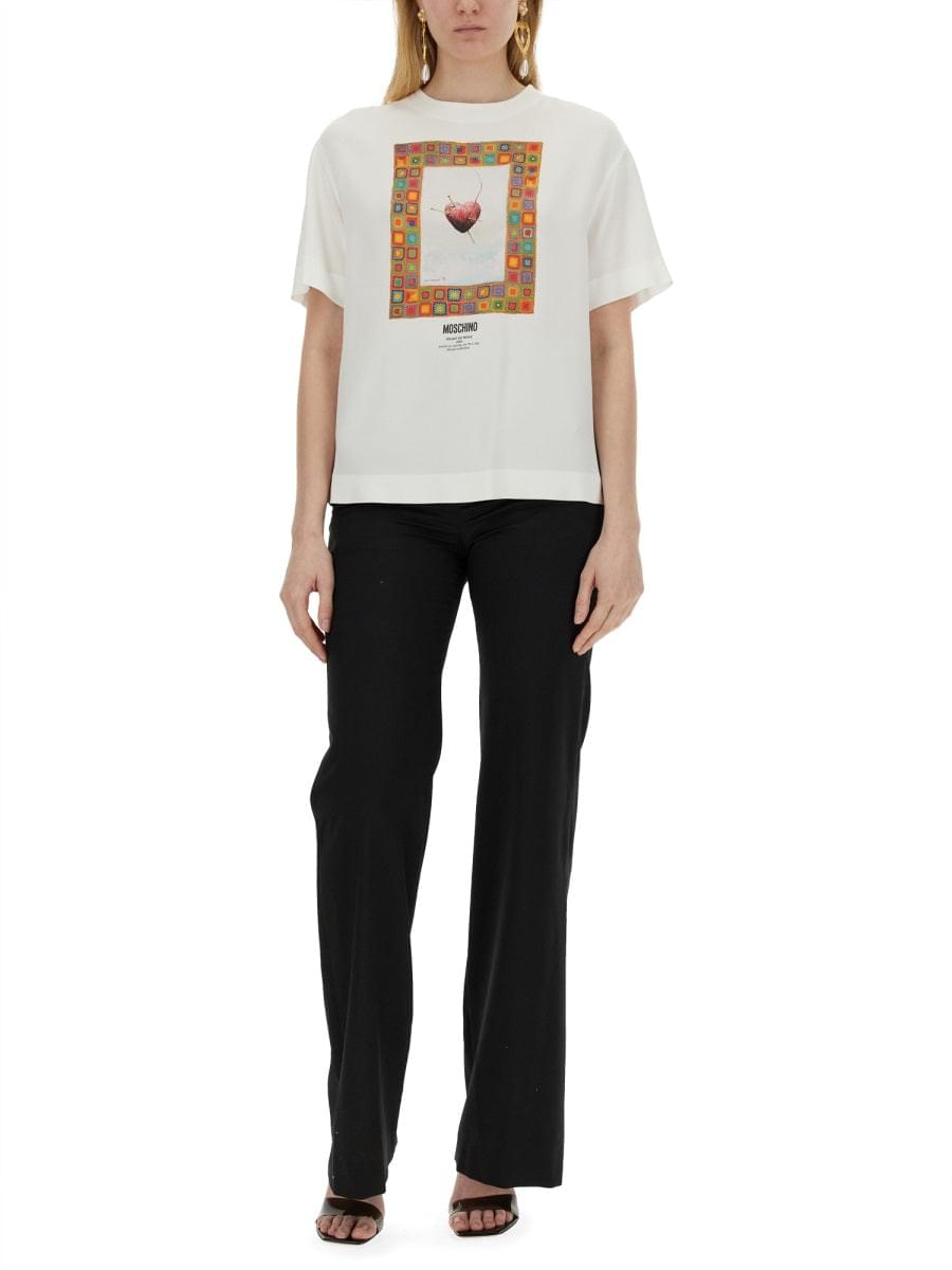 Moschino Women T-Shirt "Heart" DestGlow