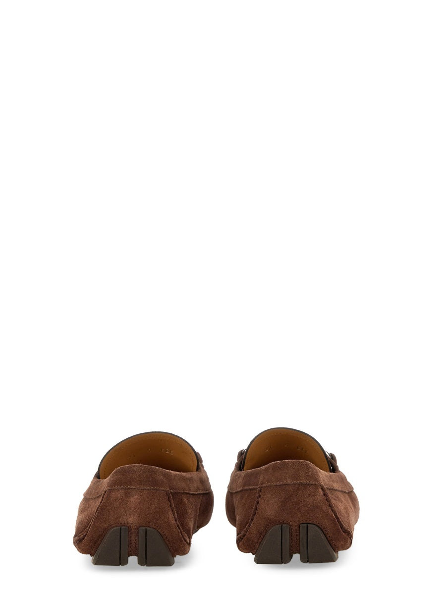 Ferragamo Men Moccasin Ornament Gancini DestGlow
