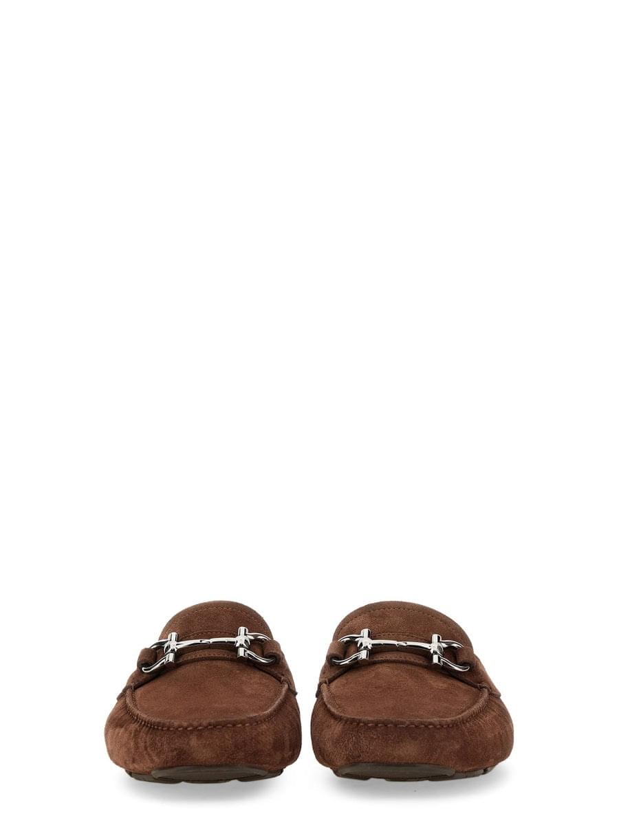 Ferragamo Men Moccasin Ornament Gancini DestGlow