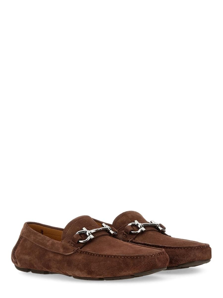 Ferragamo Men Moccasin Ornament Gancini DestGlow