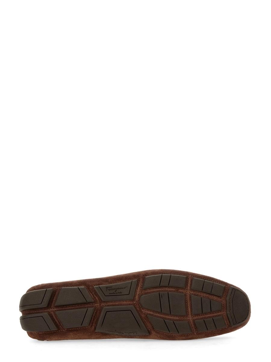 Ferragamo Men Moccasin Ornament Gancini DestGlow