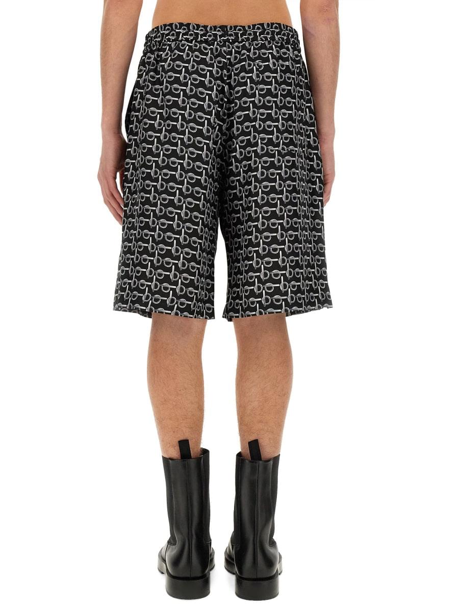 Burberry Men All Over Print Bermuda Shorts DestGlow