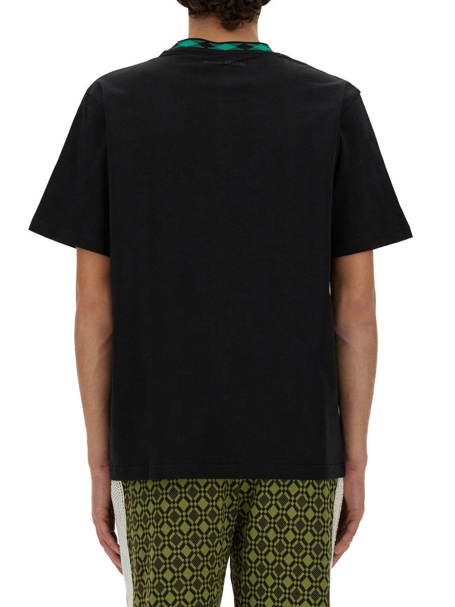 Wales Bonner Men Cotton T-Shirt by Luosophy