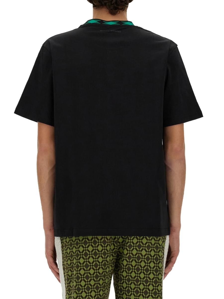 Wales Bonner Men Cotton T-Shirt DestGlow