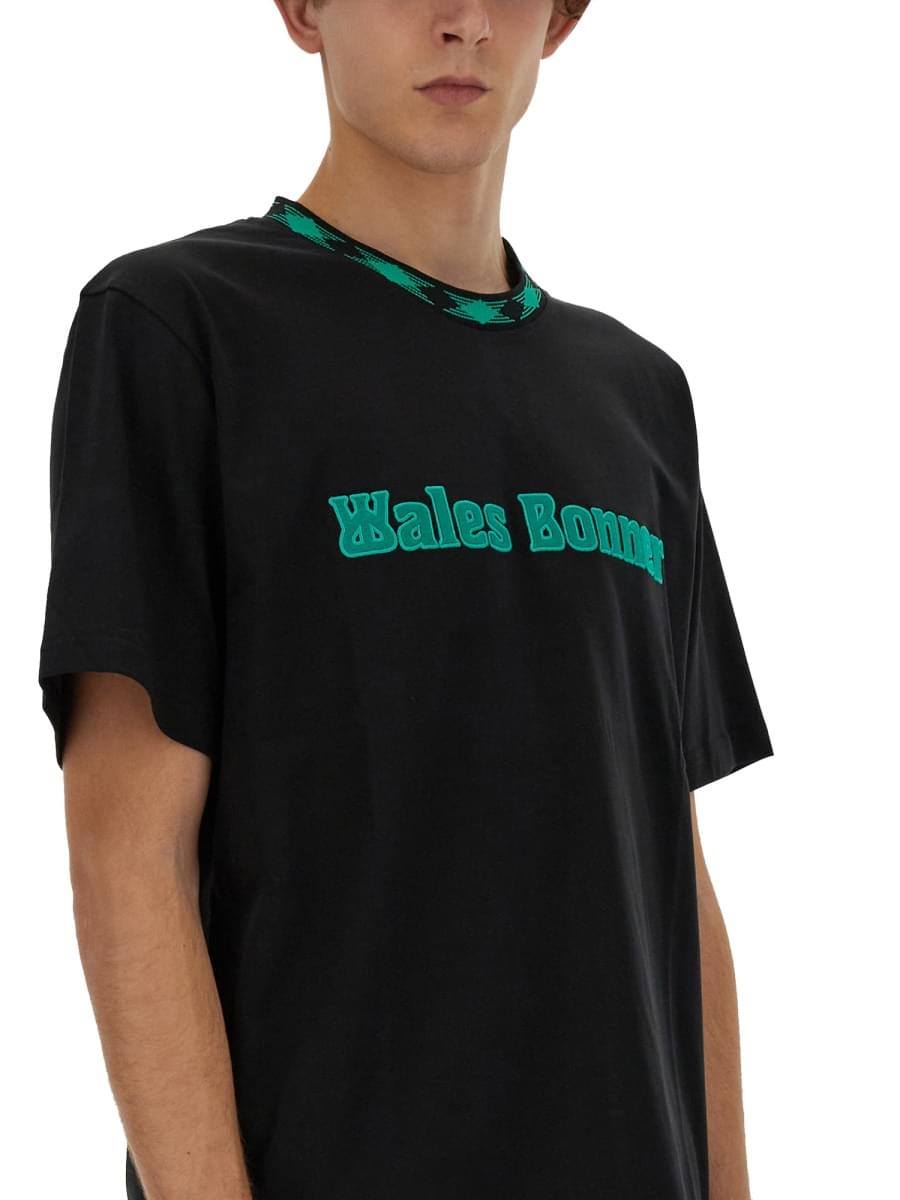 Wales Bonner Men Cotton T-Shirt DestGlow