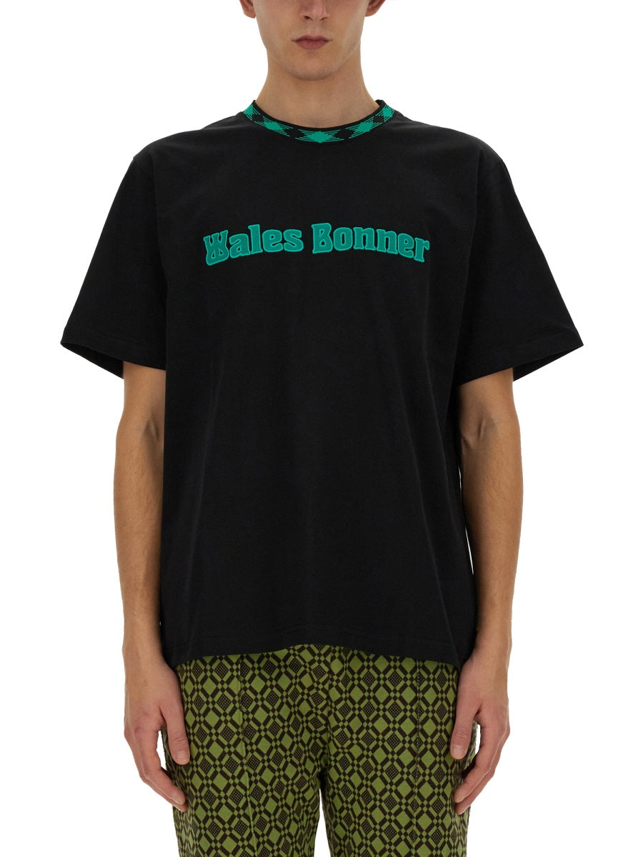 Wales Bonner Men Cotton T-Shirt DestGlow