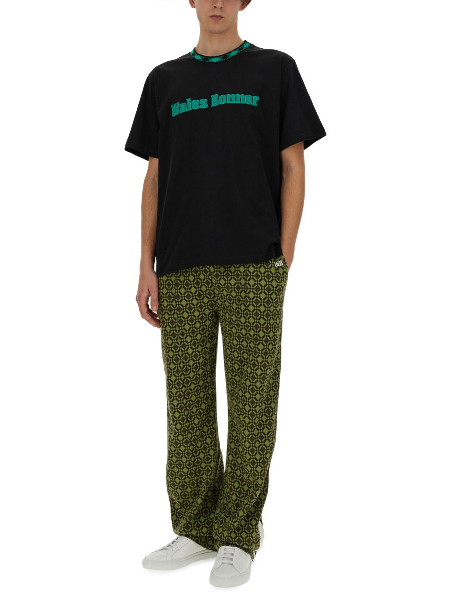 Wales Bonner Men Cotton T-Shirt DestGlow