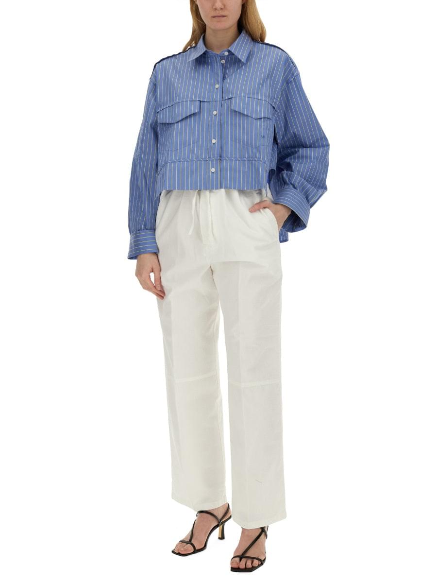 Victoria Beckham Women Wide Leg Pants DestGlow