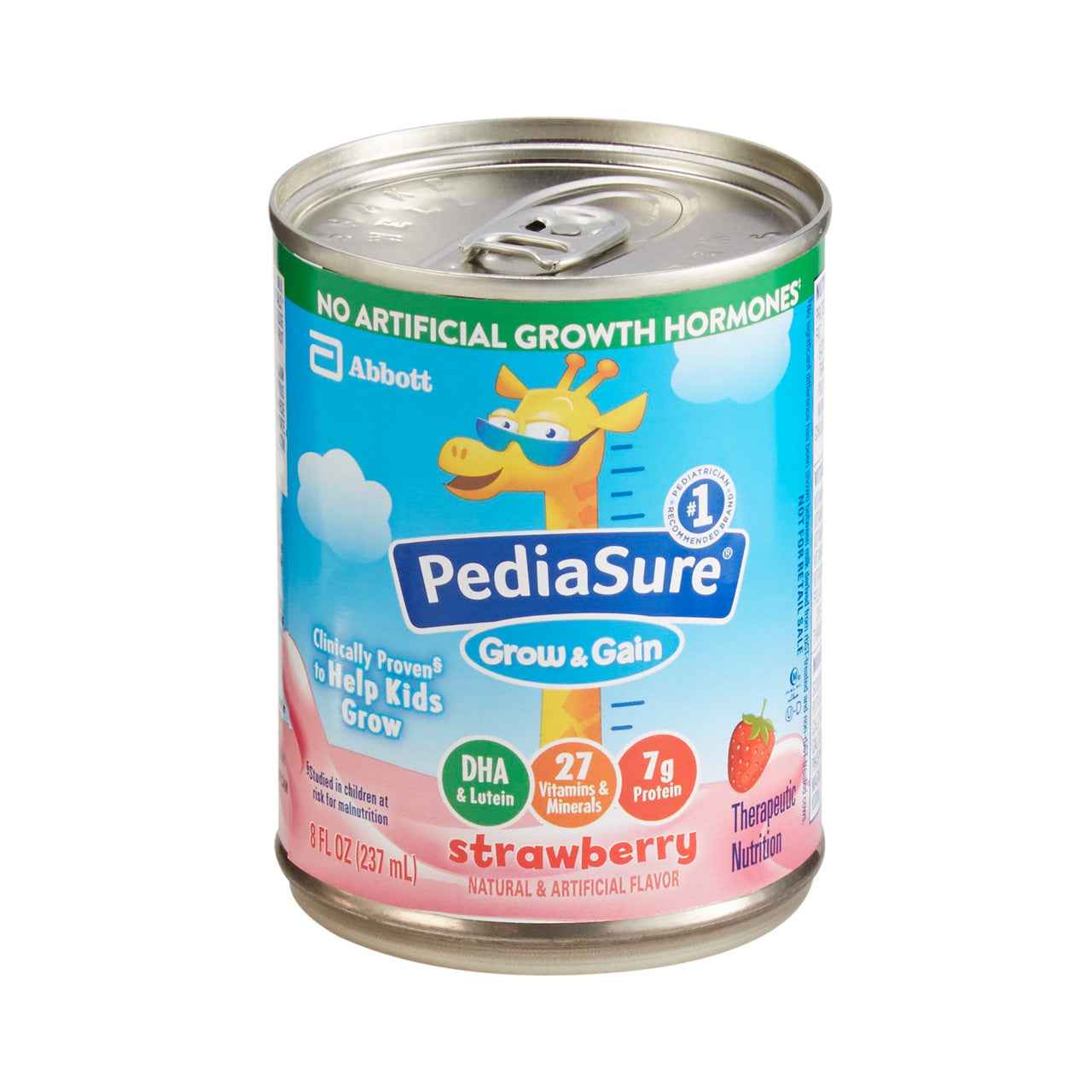 PediaSure Grow & Gain Strawberry 24x 8 Oz. Can Institutional