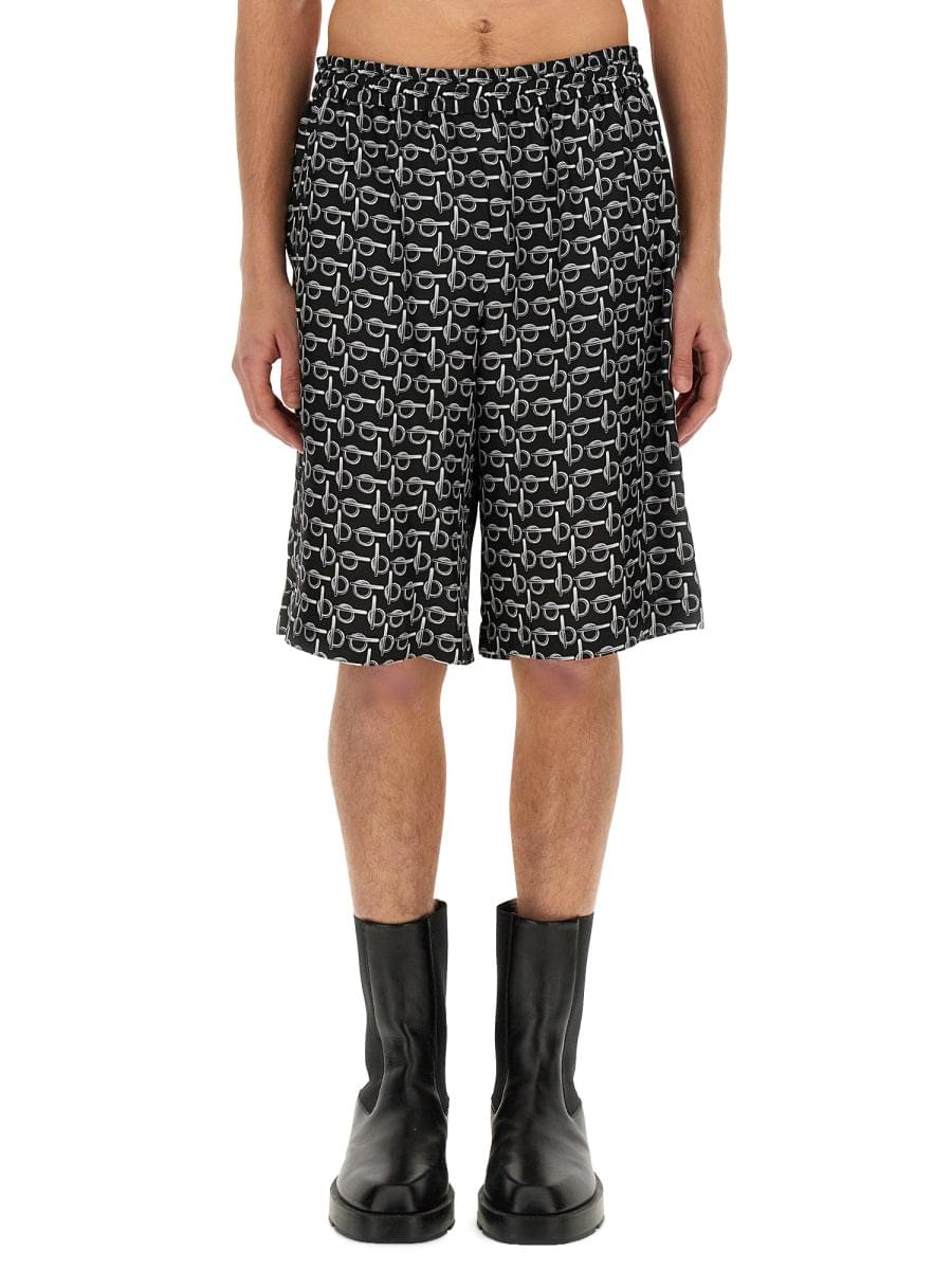 Burberry Men All Over Print Bermuda Shorts DestGlow