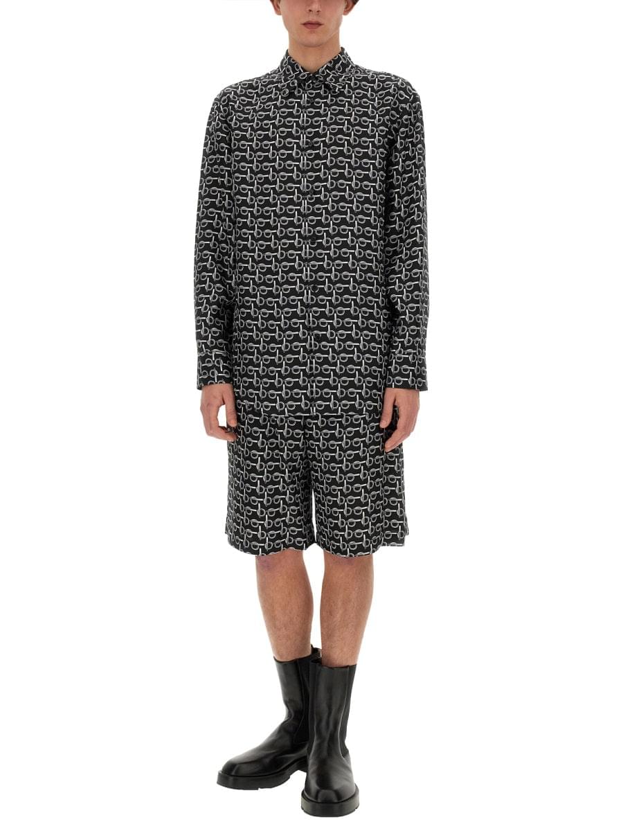 Burberry Men All Over Print Bermuda Shorts DestGlow