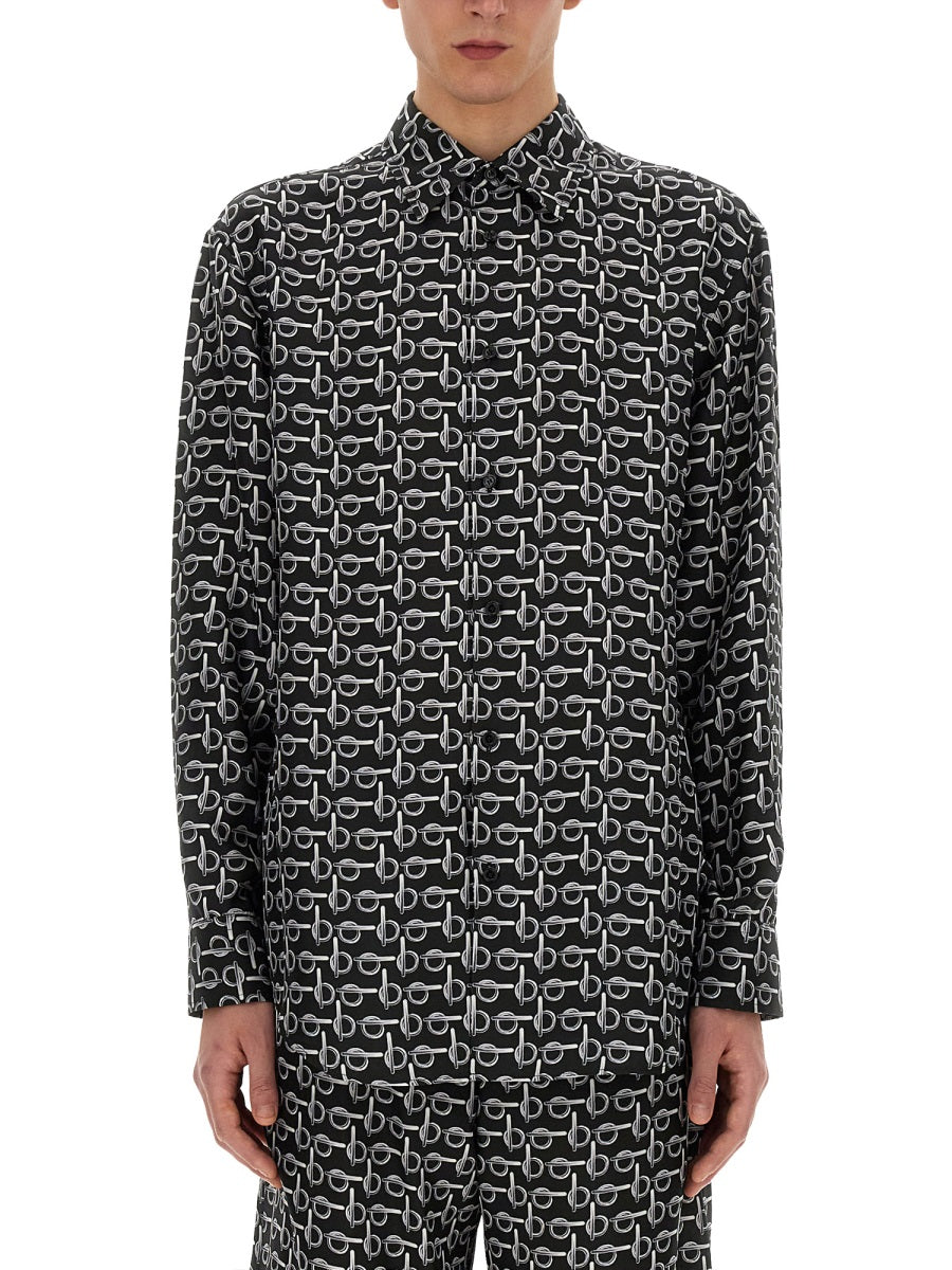 Burberry Men Shirt "B" by Luosophy