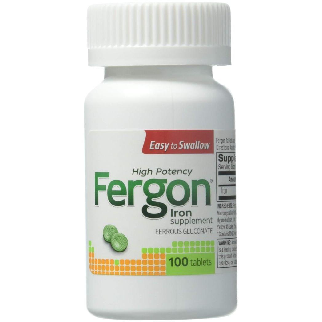 Fergon High Potency Iron Supplement Tablets by Pasteur Pharmacy