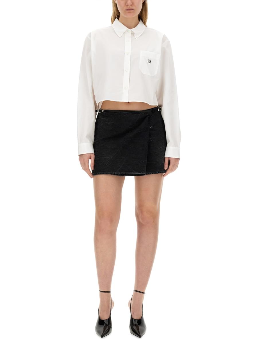 Givenchy Women Voyou Wrap Skirt DestGlow
