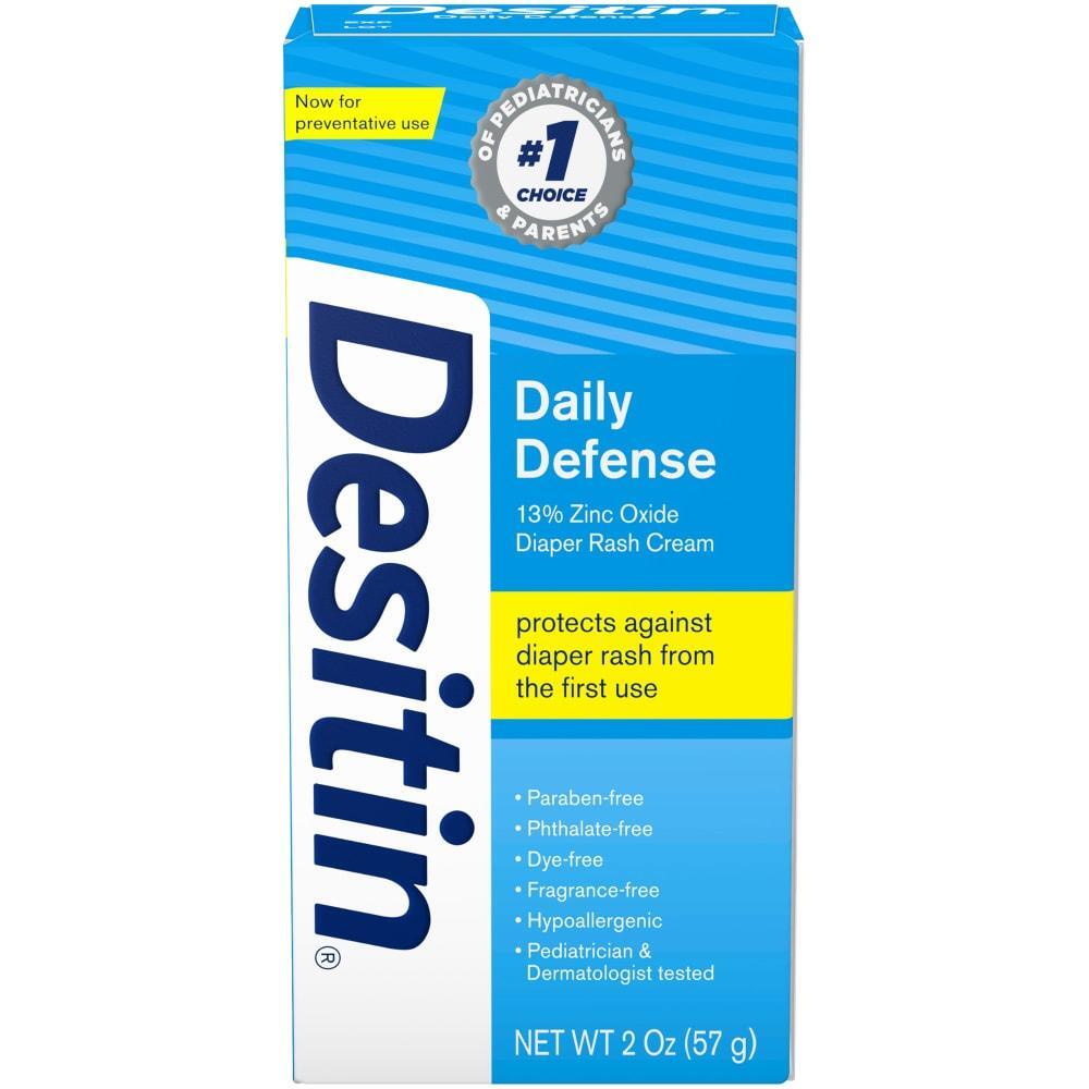Desitin Daily Defense 13% Zinc Oxide Diaper Rash Cream, 2 Oz, 2 Ounce by Pasteur Pharmacy