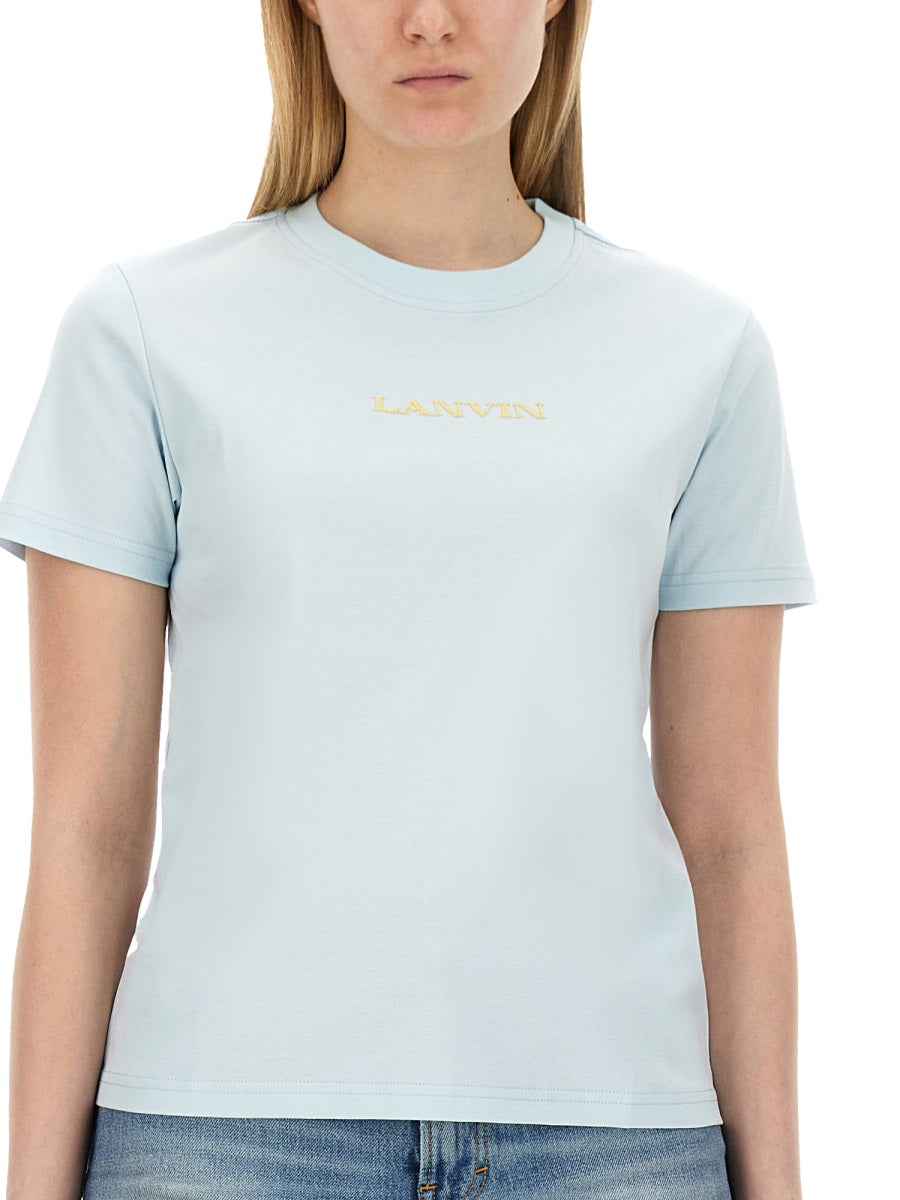 Lanvin Women T-Shirt With Logo DestGlow